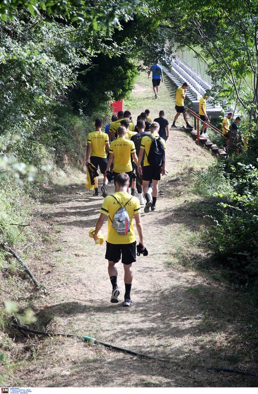 ΑΕΚ: Με τις γνωστές απουσίες η προτελευταία προπόνηση στην Πορταριά (photos)
