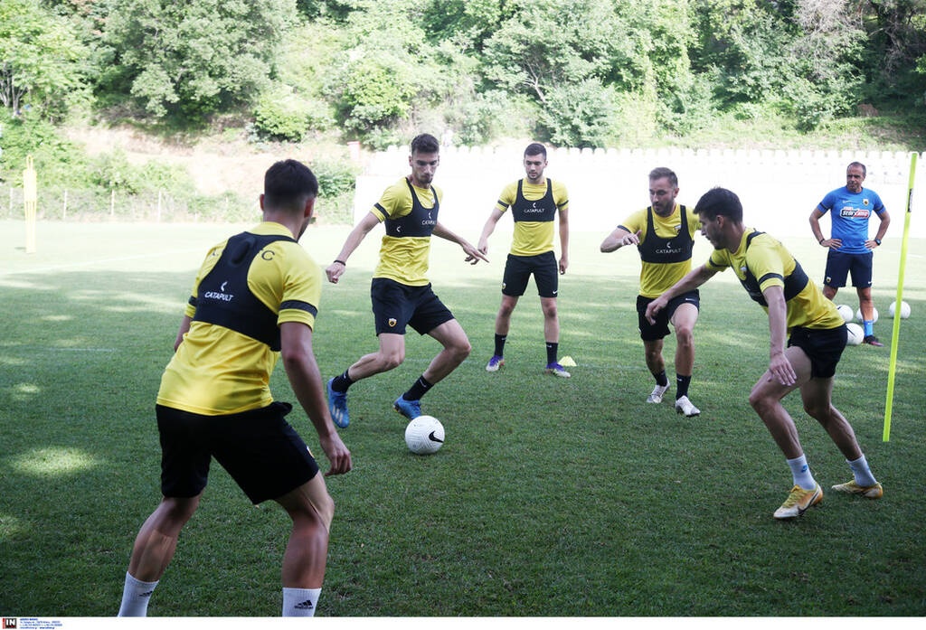 ΑΕΚ: Με τις γνωστές απουσίες η προτελευταία προπόνηση στην Πορταριά (photos)