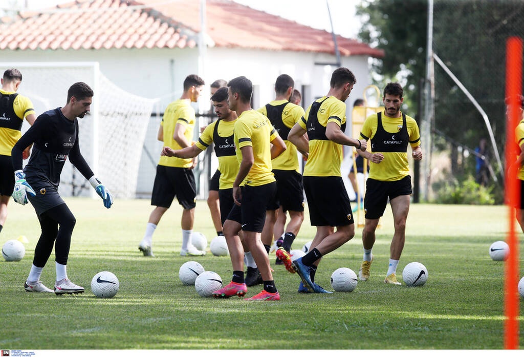 ΑΕΚ: Με τις γνωστές απουσίες η προτελευταία προπόνηση στην Πορταριά (photos)