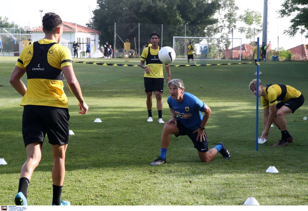 ΑΕΚ: Με τις γνωστές απουσίες η προτελευταία προπόνηση στην Πορταριά (photos)