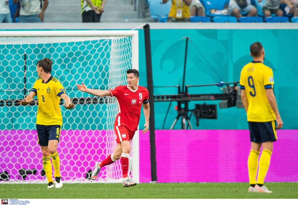 Euro 2020: Έτσι η Σουηδία επικράτησε της Πολωνίας και τερμάτισε πρώτη (photos+video)