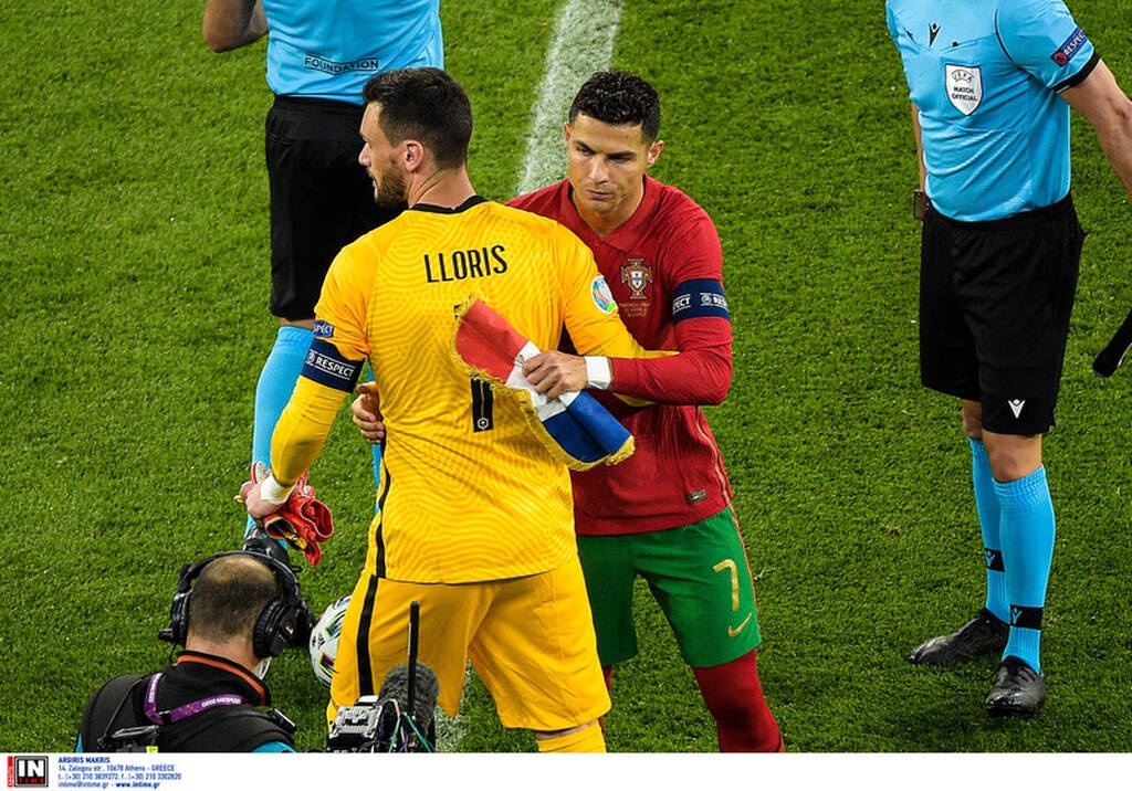 Euro 2020: Τα συγχαρητήρια του Νταεϊ στον Ρονάλντο (video+photos)