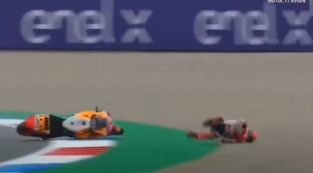 Τρομακτικό ατύχημα στο MotoGP - «Πάγωσαν» όλοι με τον Μαρκ Μάρκεθ (photos+video)΄