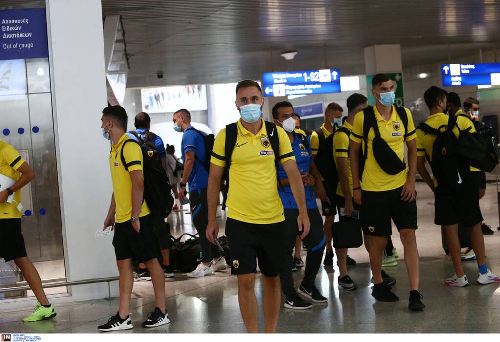 ΑΕΚ: Αναχώρησε για Ολλανδία (photos)