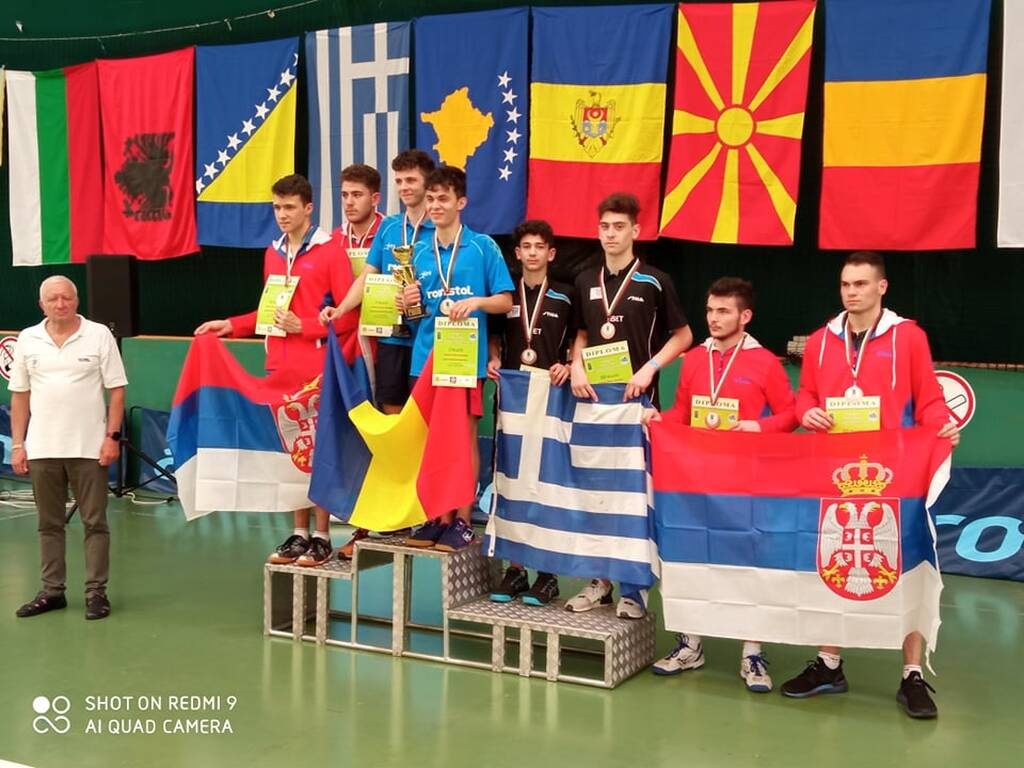 Βαλκανικό πρωτάθλημα: Δύο ακόμη χάλκινα από τους νέους με Γιαννούτσο και Γιαννούτσο/Μαδέση