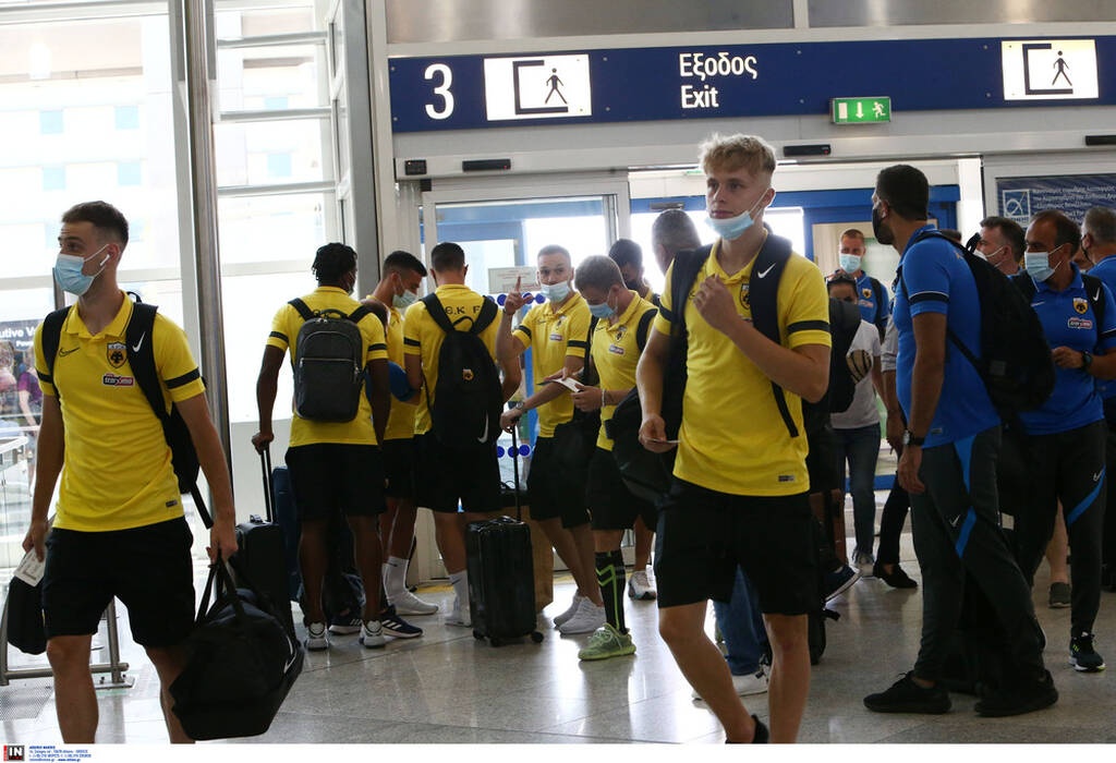 ΑΕΚ: Αναχώρησε για Ολλανδία (photos)