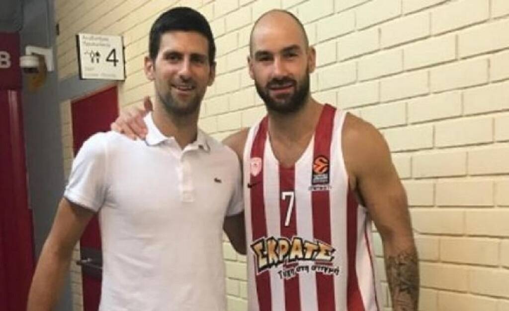 Βασίλης Σπανούλης: Το... θρυλικό μήνυμα του Τζόκοβιτς (photos)