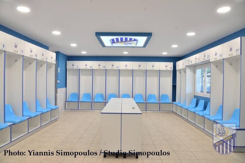 Λαμία: Ανακαίνιση στα αποδυτήρια στη Νέα Άμπλιανη (photos)