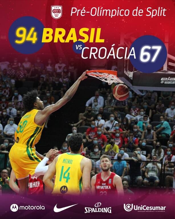 Προολυμπιακό Τουρνουά: Η Βραζιλία ισοπέδωσε την Κροατία στο Σπλιτ! (photos)