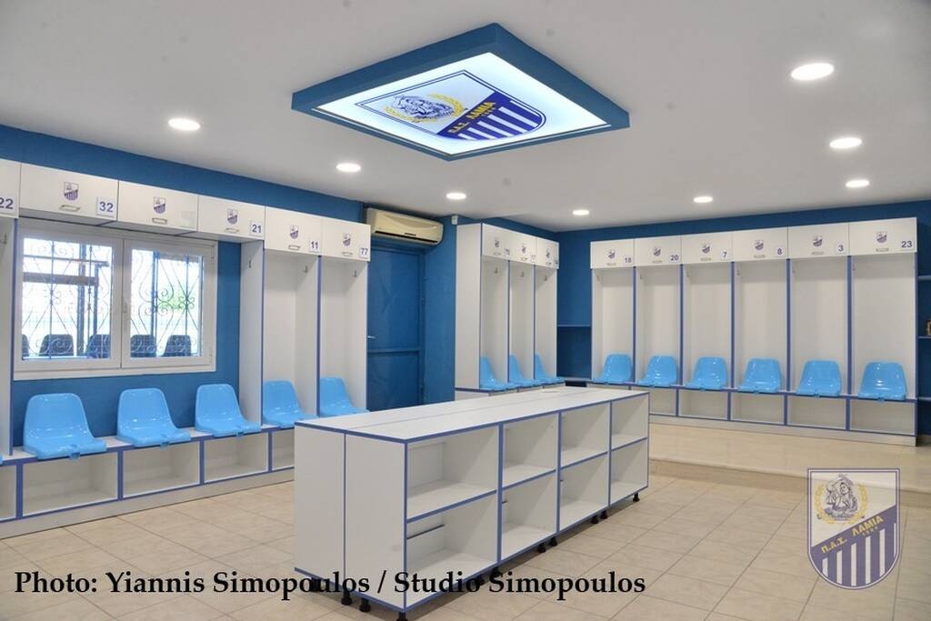 Λαμία: Ανακαίνιση στα αποδυτήρια στη Νέα Άμπλιανη (photos)