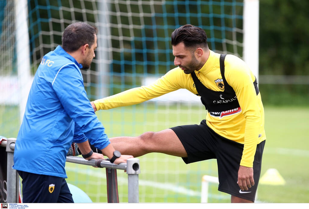 ΑΕΚ: Η πρώτη του Τζαβέλλα με τα κιτρινόμαυρα (photos+video)