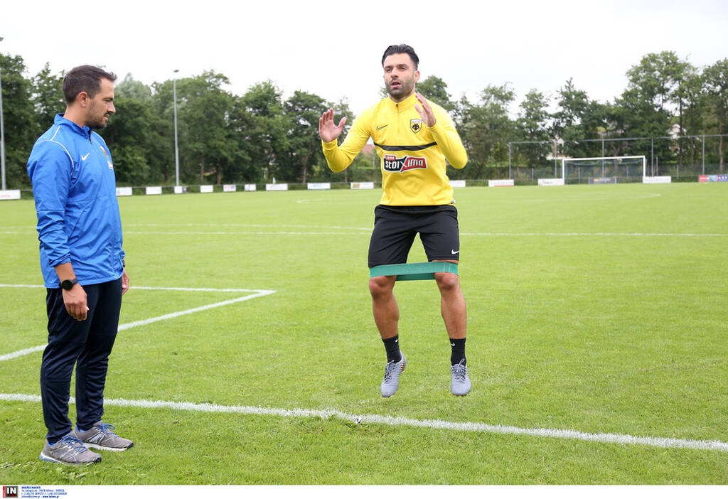 ΑΕΚ: Η πρώτη του Τζαβέλλα με τα κιτρινόμαυρα (photos+video)