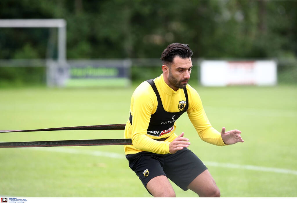 ΑΕΚ: Η πρώτη του Τζαβέλλα με τα κιτρινόμαυρα (photos+video)