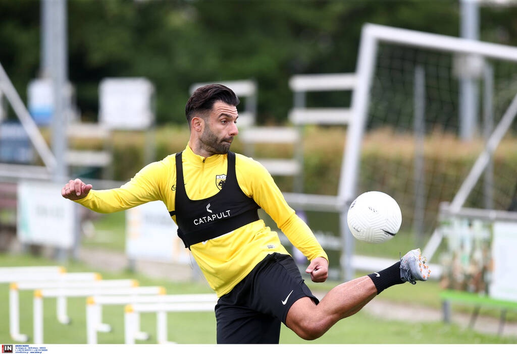 ΑΕΚ: Η πρώτη του Τζαβέλλα με τα κιτρινόμαυρα (photos+video)