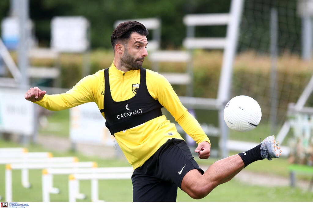 ΑΕΚ: Η πρώτη του Τζαβέλλα με τα κιτρινόμαυρα (photos+video)