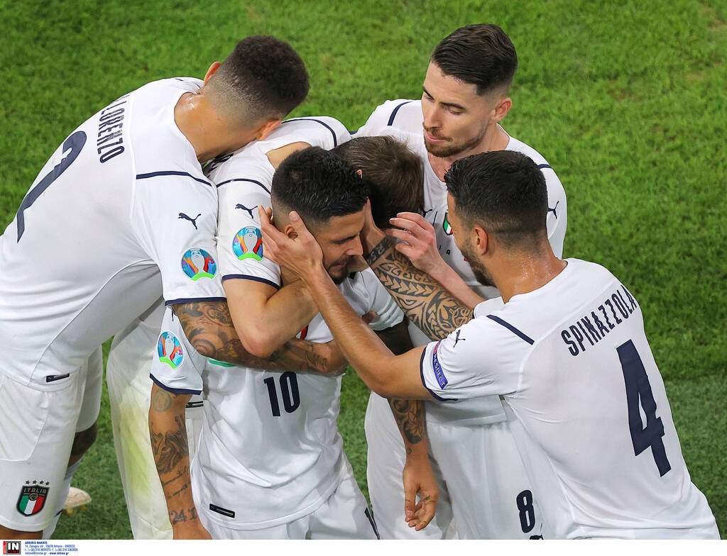 Euro 2020: Βέλγιο - Ιταλία 1-2