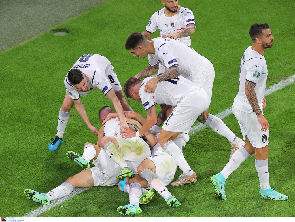 Euro 2020: Βέλγιο - Ιταλία 1-2