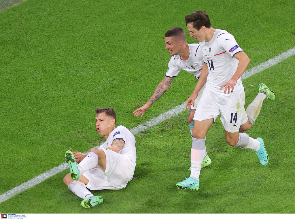 Euro 2020: Βέλγιο - Ιταλία 1-2