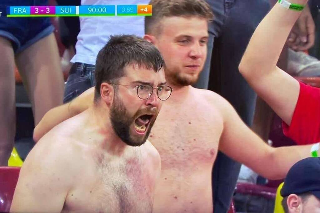 Euro 2020: Στο γήπεδο ο διάσημος Ελβετός οπαδός! (Video+Photos)