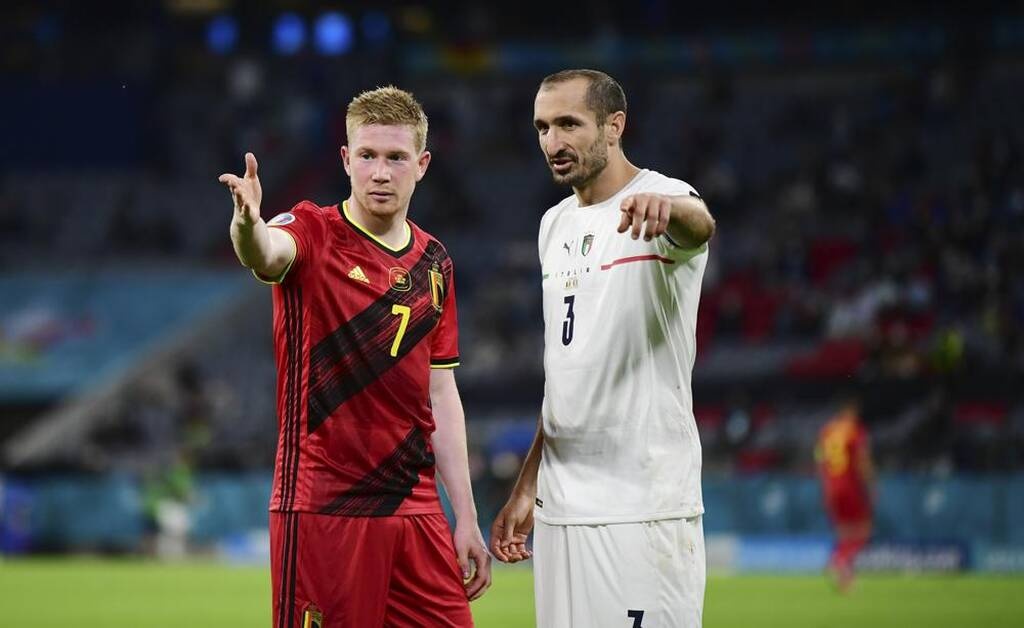 Euro 2020: Συγκλονίζει ο Ντε Μπρόινε - Αγωνίστηκε με... διαλυμένους συνδέσμους (photos)