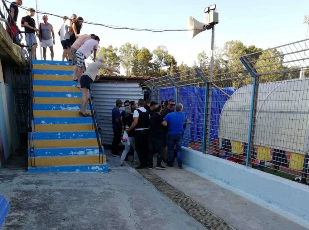 Γ’ Εθνική - Μπαράζ: Ένταση και προσωρινή διακοπή μετά το γκολ του Πανιωνίου