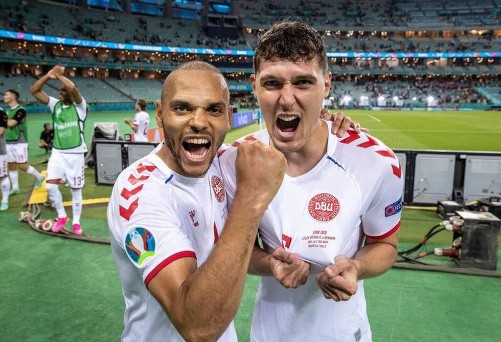 Euro 2020: Οι καλύτερες στιγμές από την τρελή πορεία της Δανίας! (video+photos)