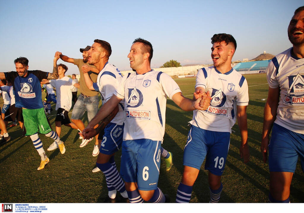 Γ’ Εθνική – Μπαράζ: Κρητικό γλέντι για την άνοδο του Ηρόδοτου στη Super League 2