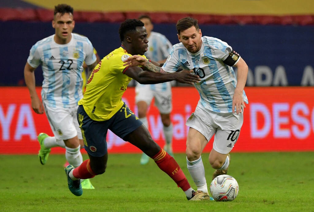 Copa America: Απίθανο trash talk από Μέσι, Μαρτίνες στον Μίνα στο Αργεντινή-Κολομβία! (video+photos