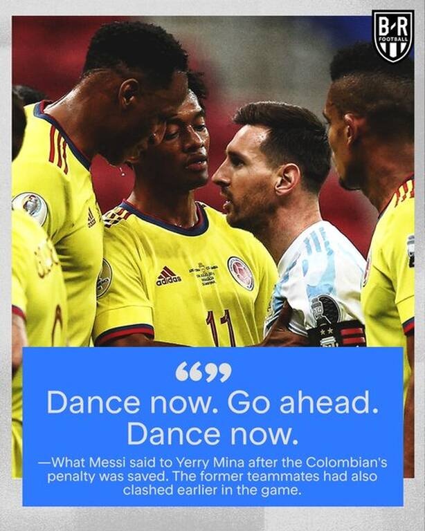 Copa America: Απίθανο trash talk από Μέσι, Μαρτίνες στον Μίνα στο Αργεντινή-Κολομβία! (video+photos
