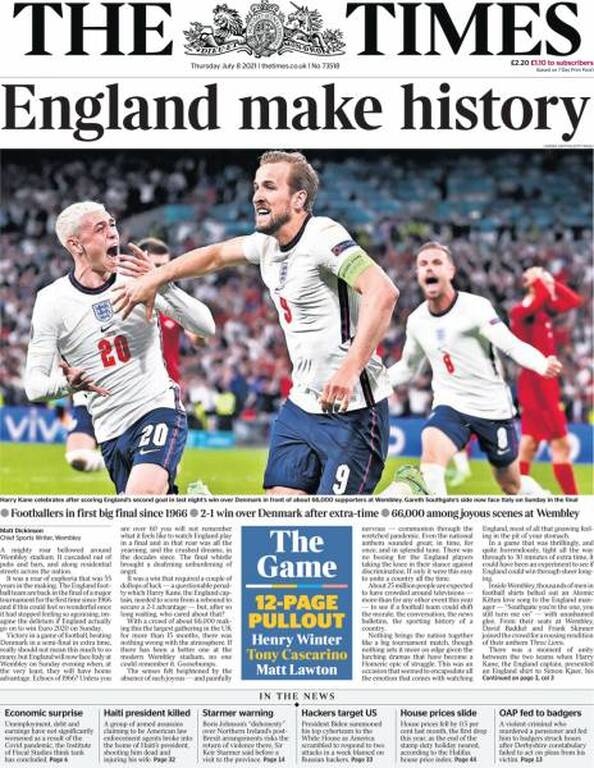 Euro 2020: Παράνοια στην Αγγλία – «Είναι το μεγαλύτερο όνειρο;» (photos)