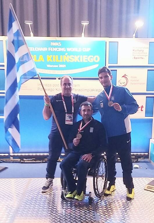 «Βαρσοβία 2021: Χάλκινα μετάλλια για Τριανταφύλλου και Ντούνη στη σπάθη