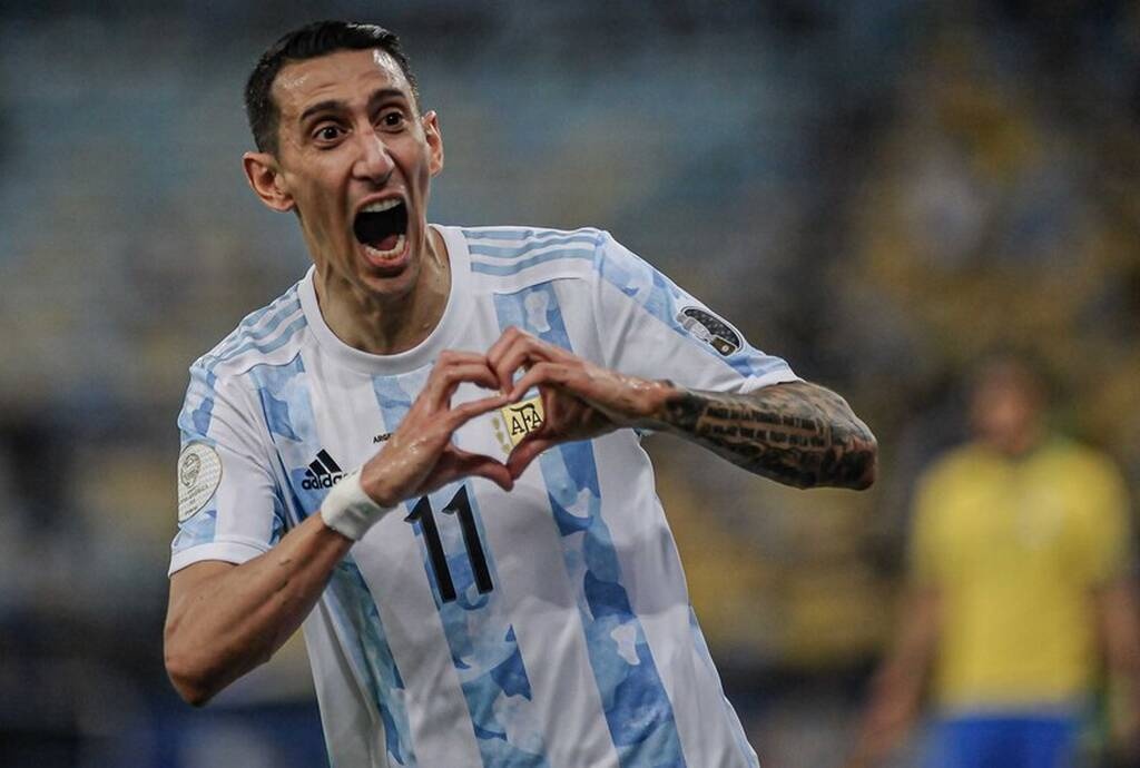Copa America: Ατελείωτο γλέντι και στην άφιξη – «Ο μάγος Μέσι κι ο Μαραντόνα»! (video+photos)