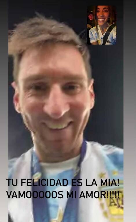 Copa America: Τρελάθηκε με την κούπα ο Μέσι - Έκανε βιντεοκλήση με την γυναίκα του