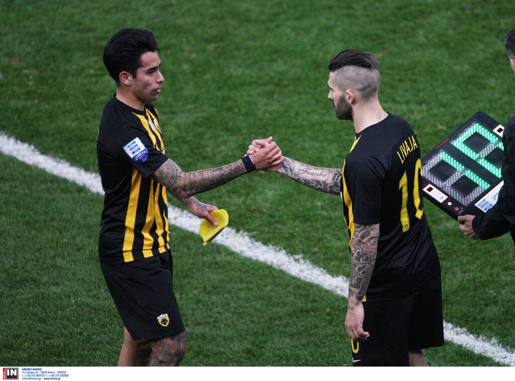 H συνύπαρξη Λιβάγια-Αραούχο στην ΑΕΚ