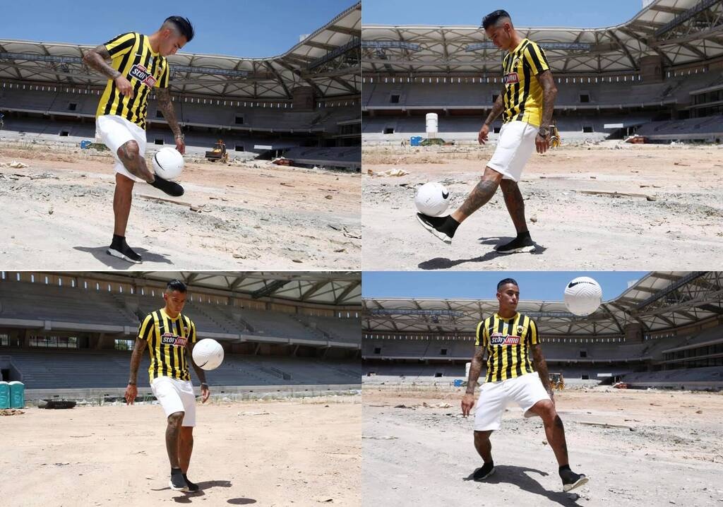 ΑΕΚ: Οι στιγμές της υπογραφής του Αραούχο (photos)