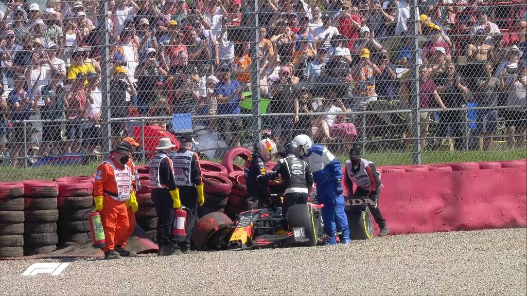 Formula 1: Το ατύχημα του Φερστάπεν