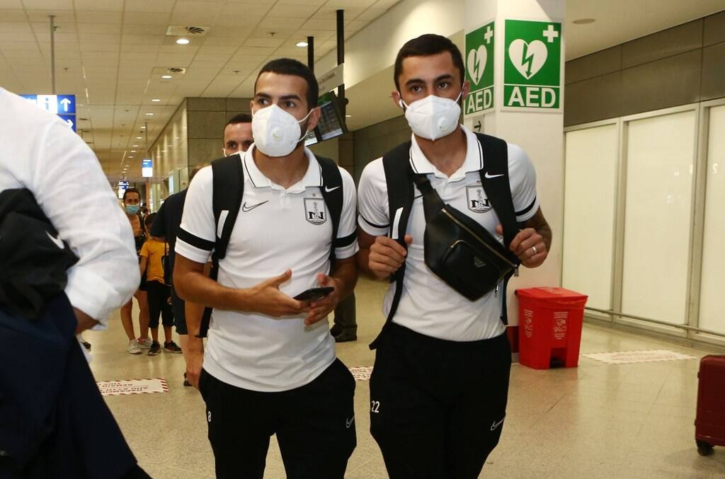 Ολυμπιακός: Στην Αθήνα η Νέφτσι για τον β’ προκριματικό (photos)