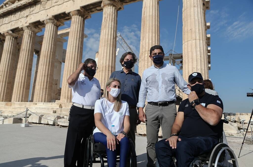 Παραολυμπιακοί Αγώνες: Στην Ακρόπολη η ελληνική αποστολή πριν το Τόκιο (photos)