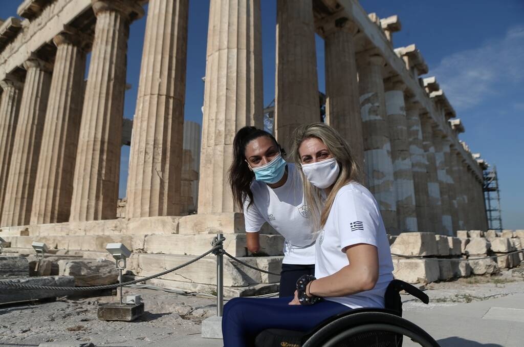 Παραολυμπιακοί Αγώνες: Στην Ακρόπολη η ελληνική αποστολή πριν το Τόκιο (photos)