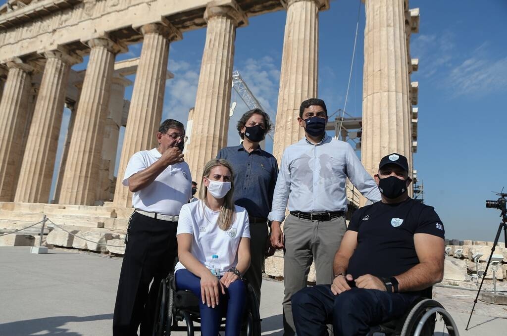 Παραολυμπιακοί Αγώνες: Στην Ακρόπολη η ελληνική αποστολή πριν το Τόκιο (photos)