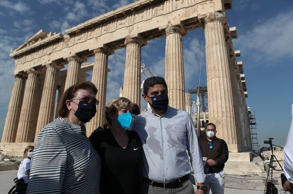 Παραολυμπιακοί Αγώνες: Στην Ακρόπολη η ελληνική αποστολή πριν το Τόκιο (photos)