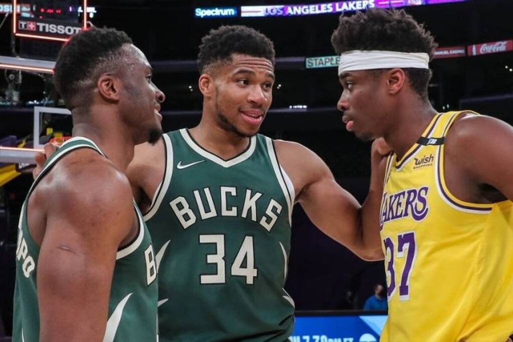 NBA: Έγραψαν ιστορία τα αδέρφια Αντετοκούνμπο - Τα πρώτα τρία που κατακτούν τίτλο (photos)