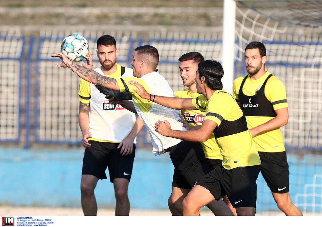 ΑΕΚ: Προπονήθηκε στο στάδιο Γκρμπάβιτσα (photos)