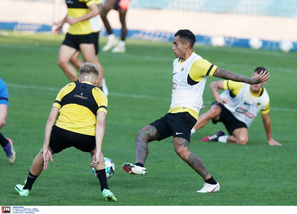 ΑΕΚ: Προπονήθηκε στο στάδιο Γκρμπάβιτσα (photos)