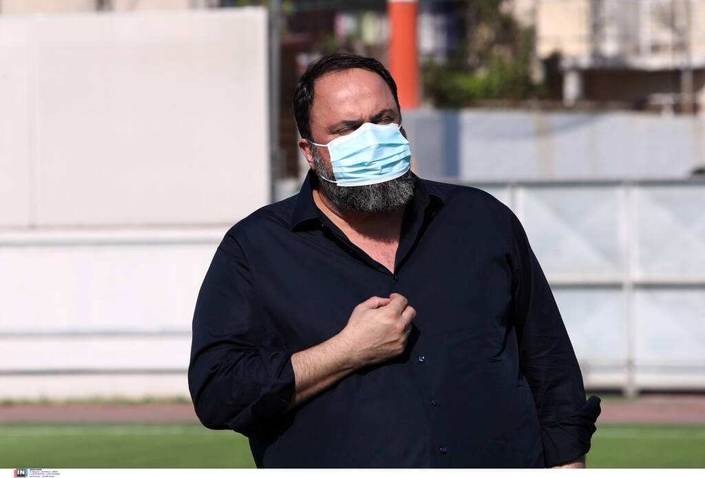 Ολυμπιακός: Αγιασμός στο Ρέντη παρουσία Μαρινάκη – «Ξεπερνάμε σαν οικογένεια τα προβλήματα»