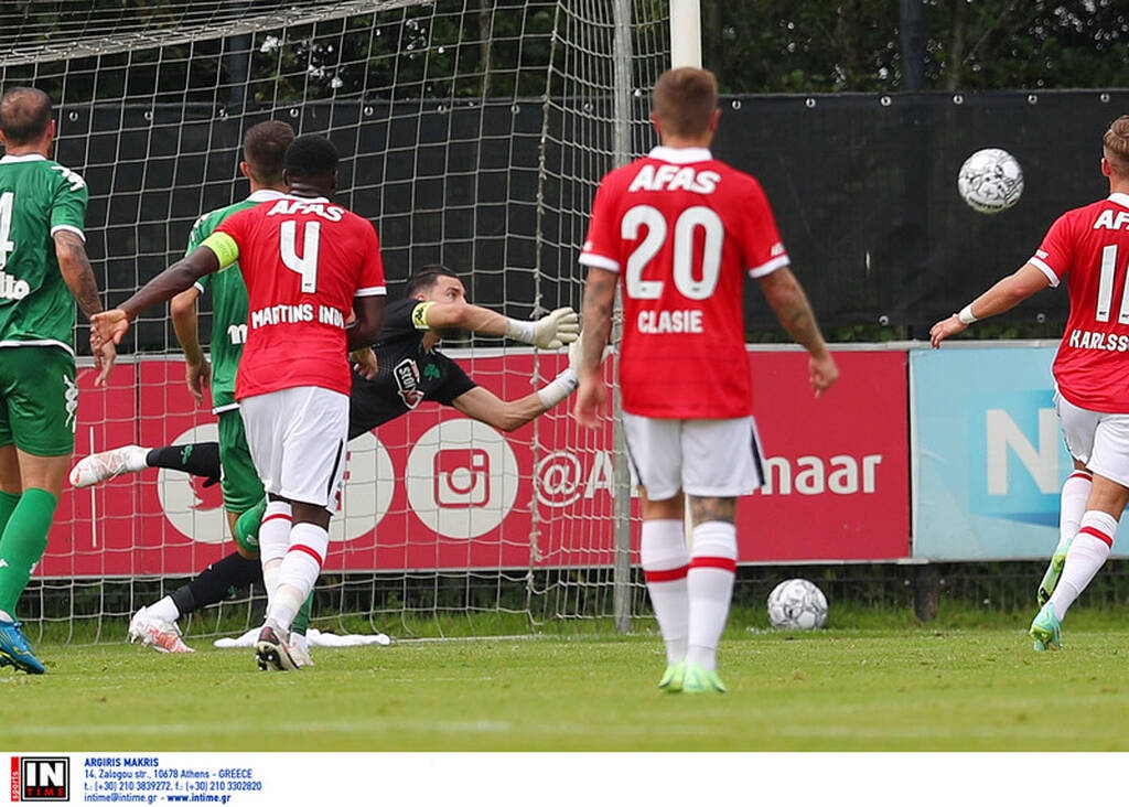 Άλκμααρ-Παναθηναϊκός 3-0: Τα highlights στη φιλική ήττα του «τριφυλλιού» (video+photos)