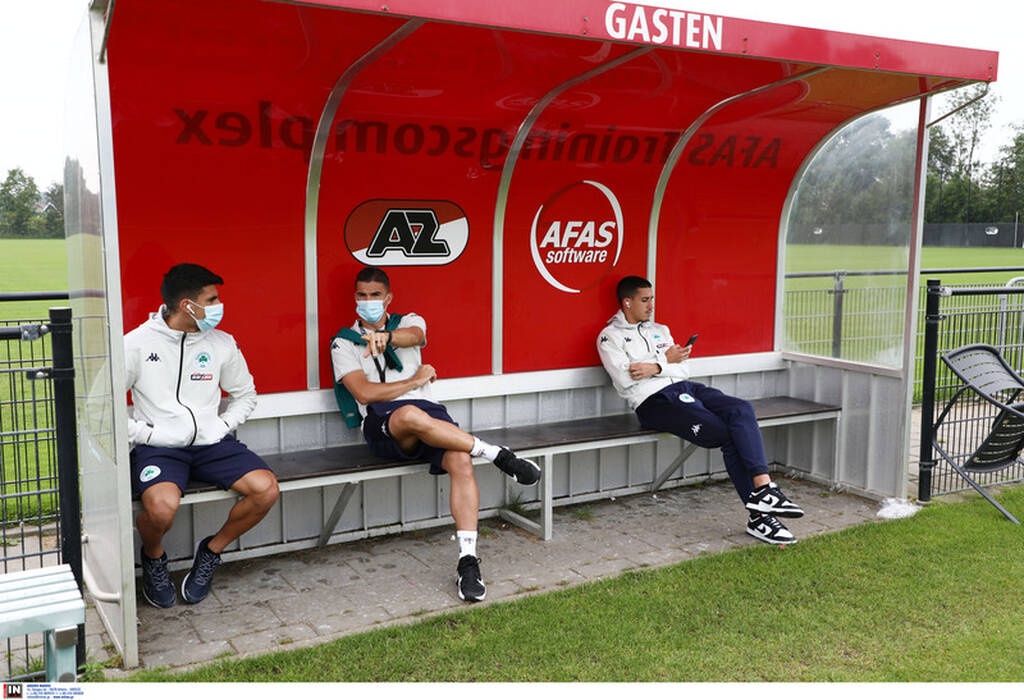 Παναθηναϊκός: Τα πηγαδάκια με τα ελληνόπουλα της Άλκμααρ (photos)