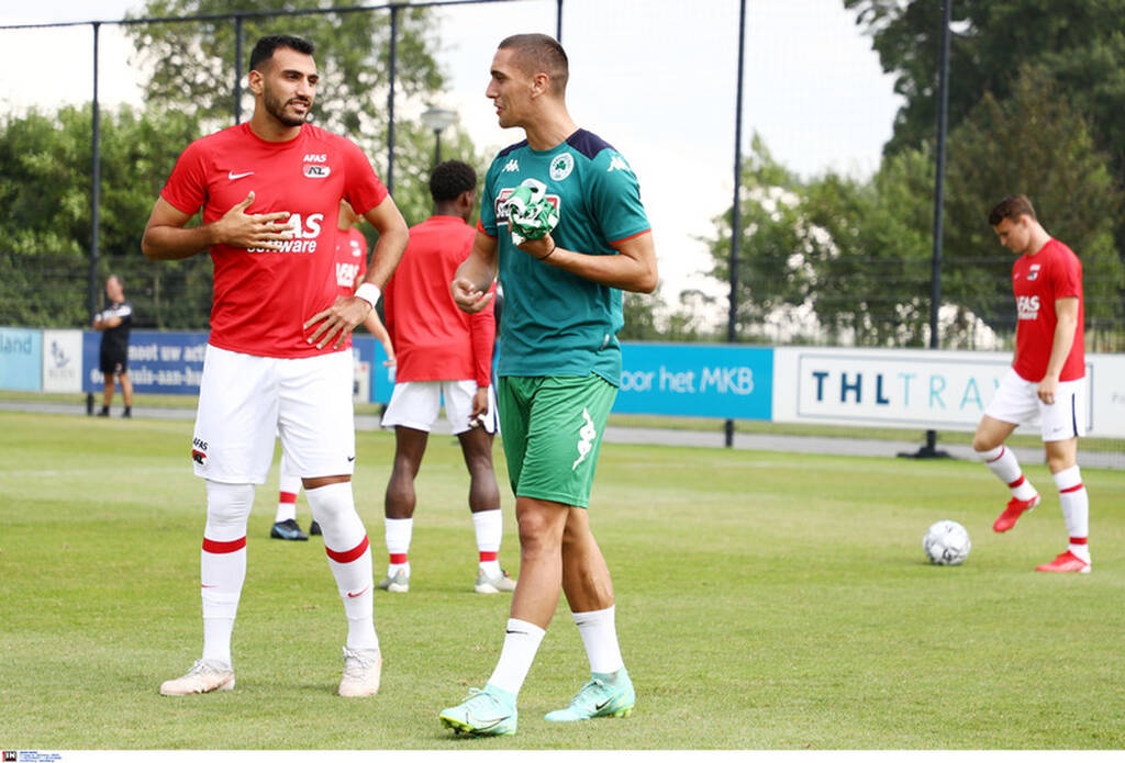 Παναθηναϊκός: Τα πηγαδάκια με τα ελληνόπουλα της Άλκμααρ (photos)