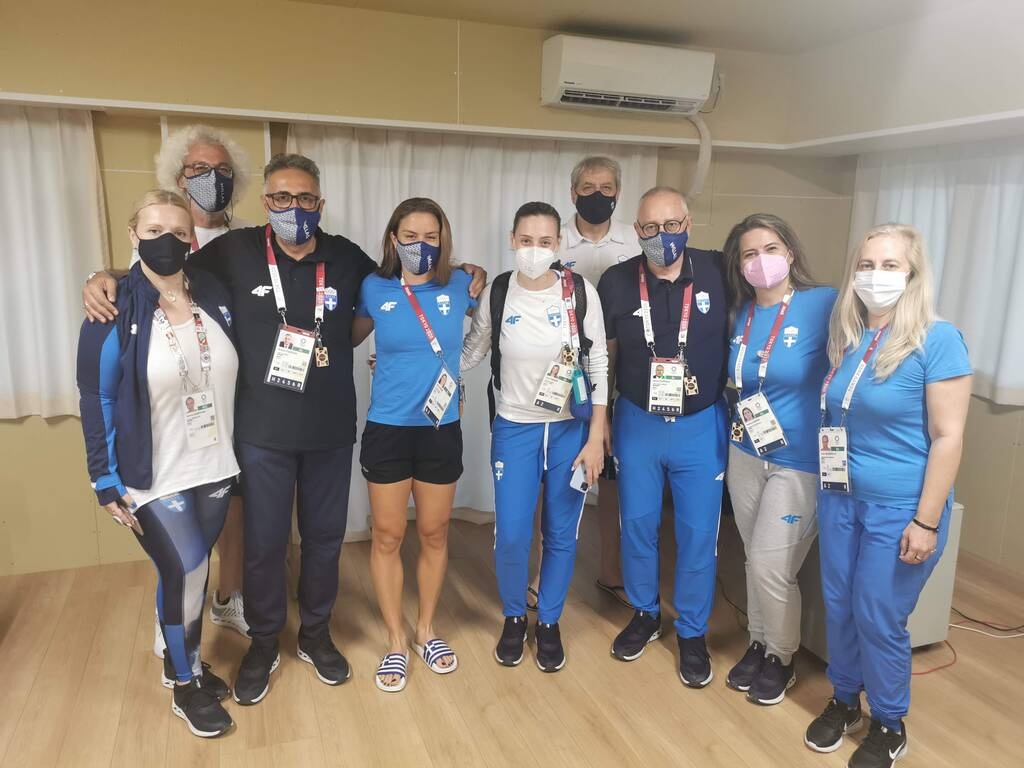 Ολυμπιακοί Αγώνες: Η έκπληξη για τα γενέθλια της Μαρίας Σάκκαρη (photos+video)
