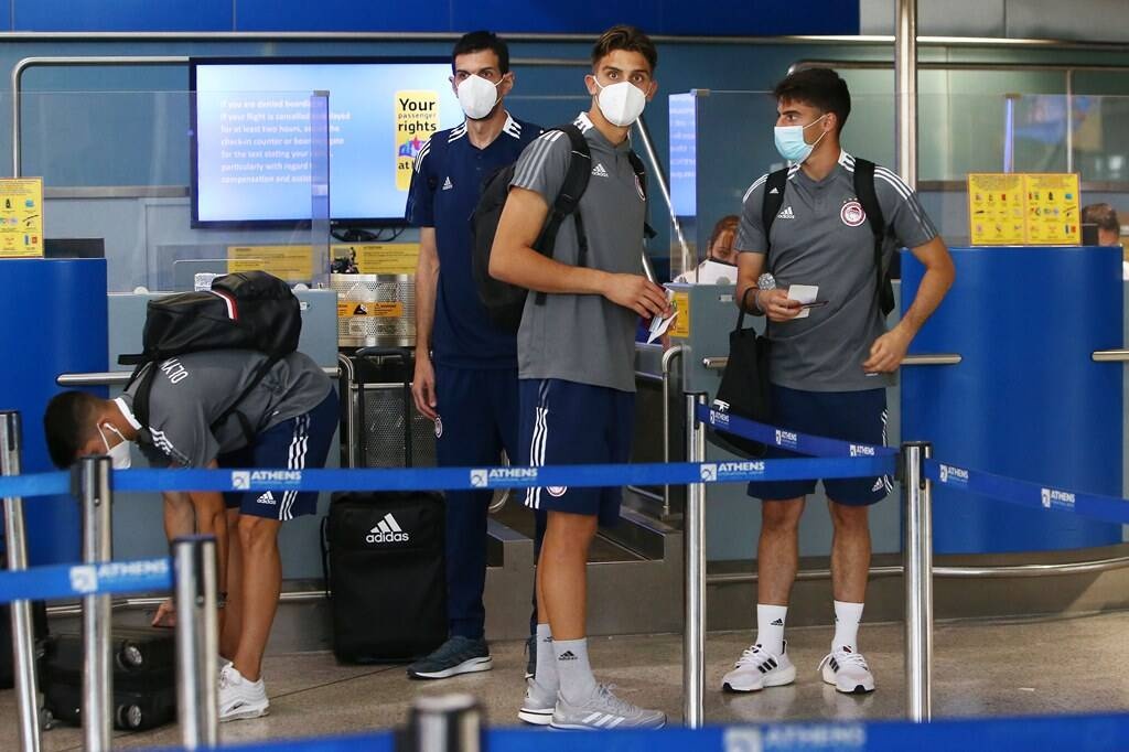 Νέφτσι-Ολυμπιακός: «Πέταξε» για Μπακού με Ελ Αραμπί - Πολλά προβλήματα για Μαρτίνς (photos)